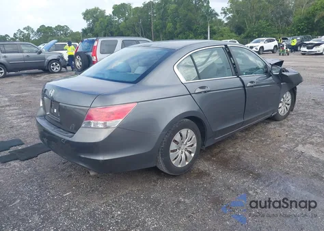 2009 Honda Accord 2.4 Lx z USA, uszkodzony, nr VIN 1HGCP263X9A166654